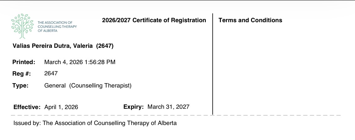 Psicóloga & Counselling Therapist
