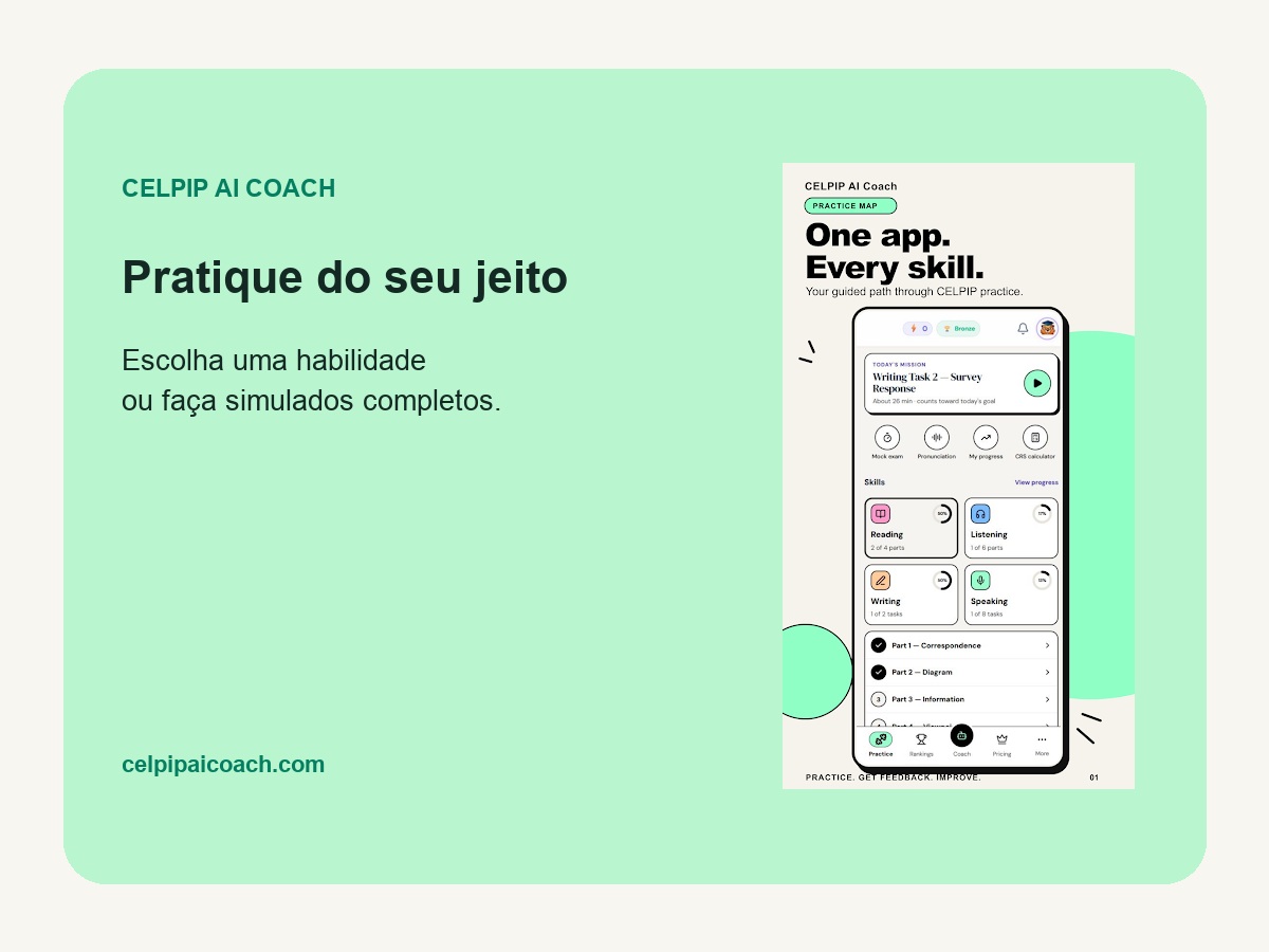CELPIP AI Coach
