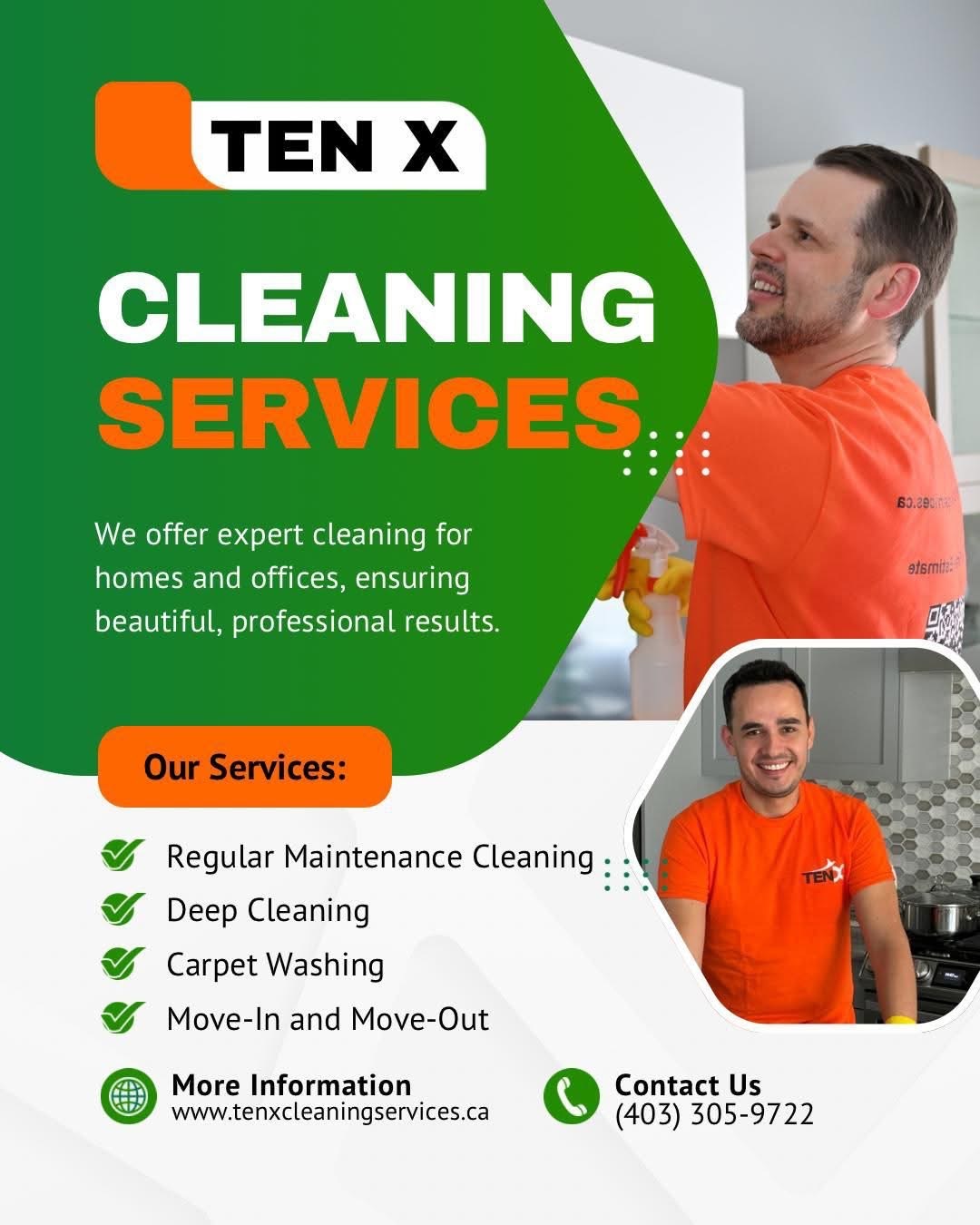 Ten X Cleaning Services Inc.