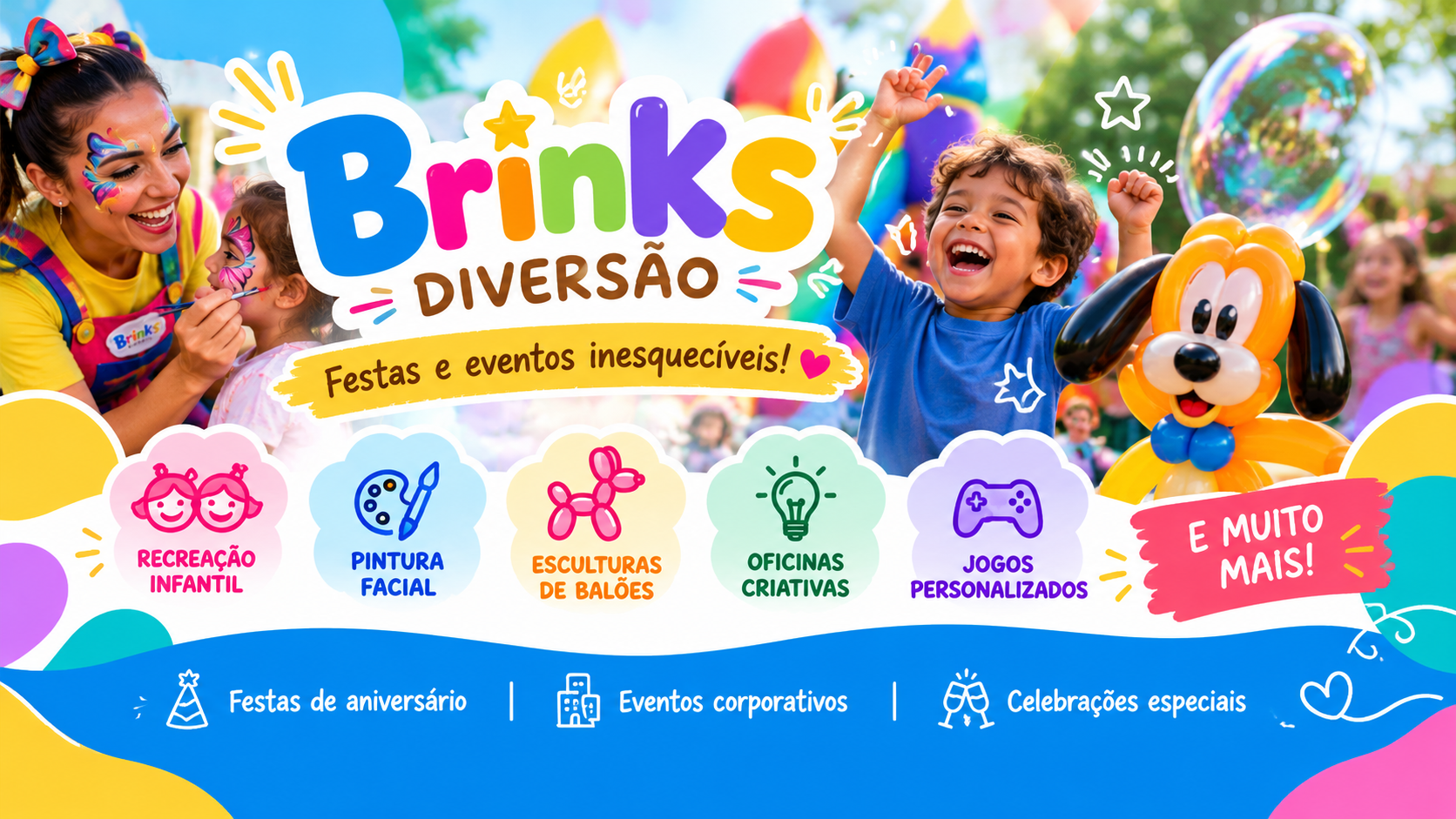 Brinks Diversão – Recreação Infantil e Eventos