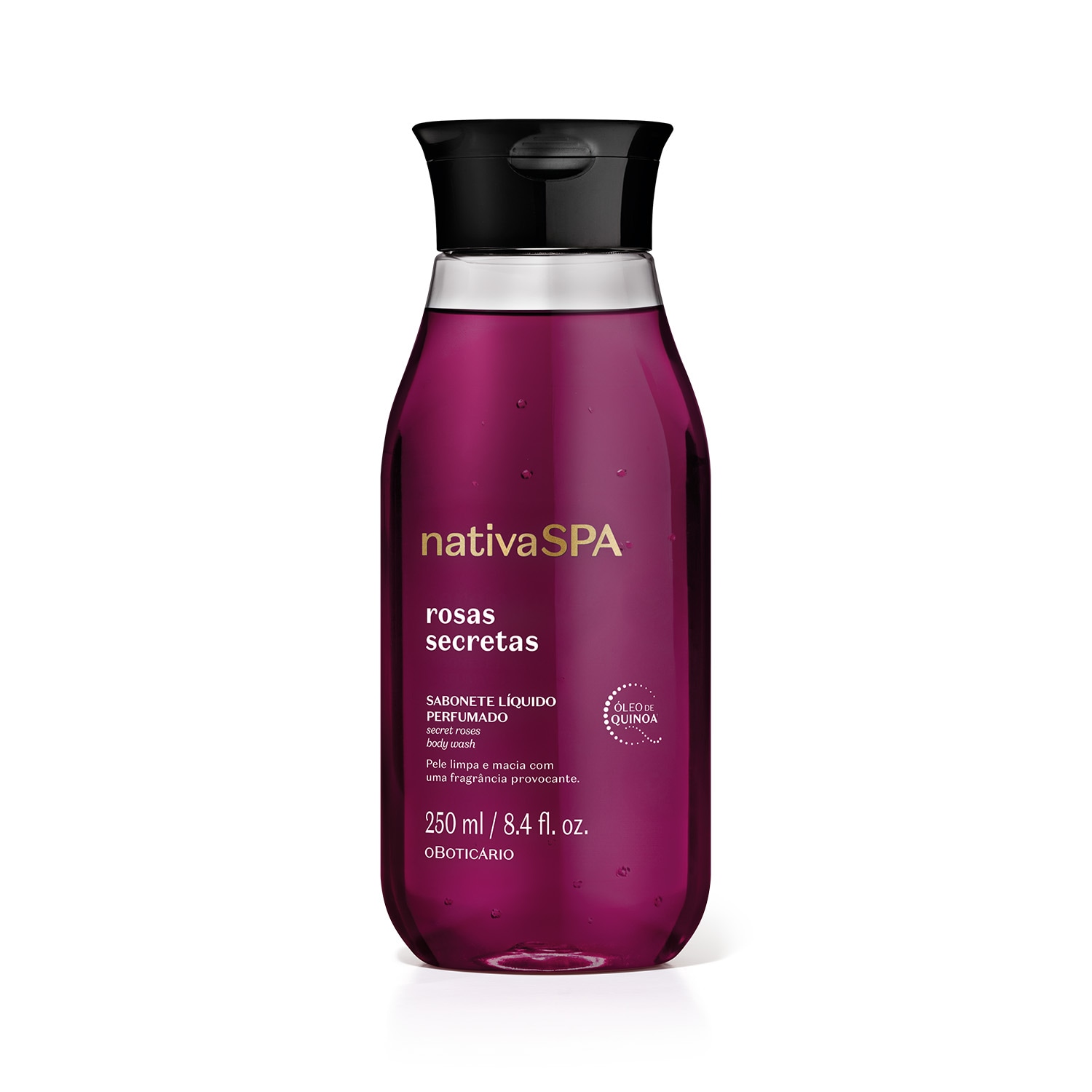 Sabonete Líquido Perfumado Nativa Spa Rosas Secretas – 250ml