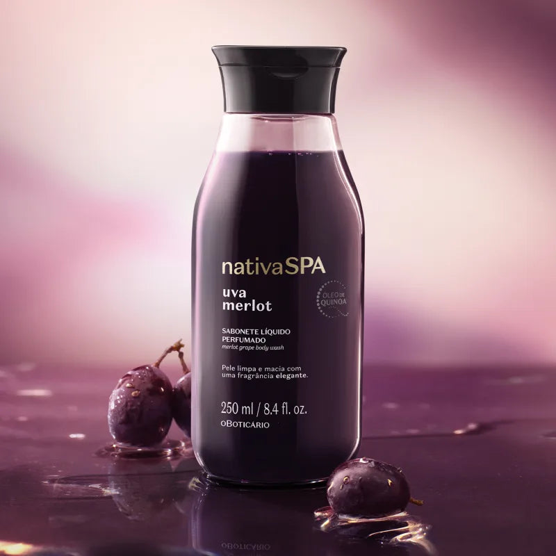 Sabonete Líquido Perfumado Nativa Spa Uva Merlot – 250ml