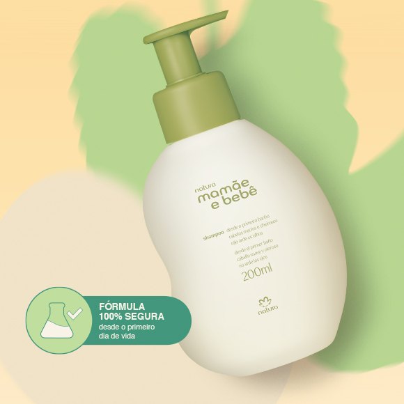 Shampoo mamãe bebê 200ml